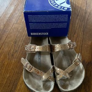 Birkenstock mayari sandals rose metallic women’s 5